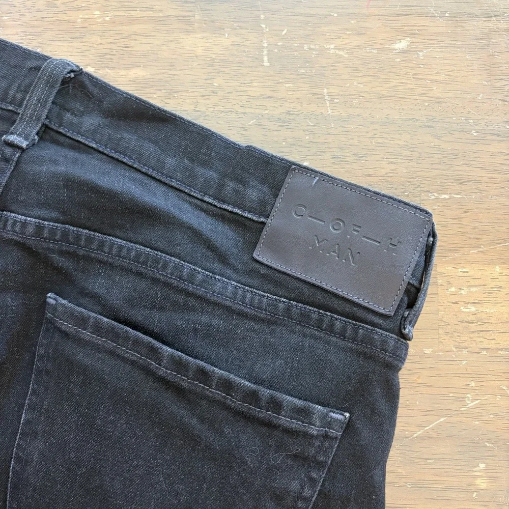 Citizens of Humanity Gage Slim Straight Jeans Black Mens 36 36x33